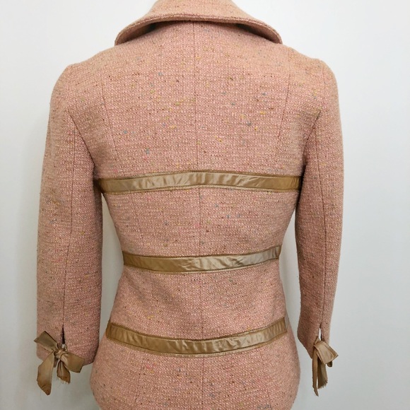 COPY - Tracy Reese Pink Tweed Jacket - Picture 4 of 4